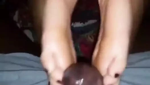 tabanlar footjob