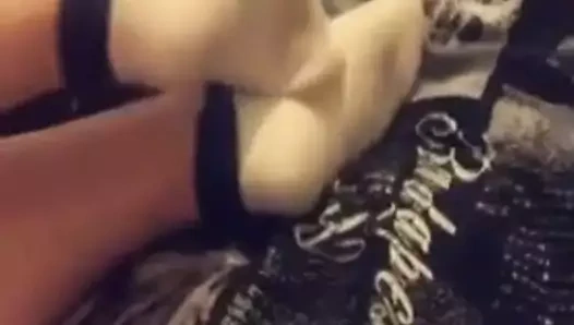 Samantha çorap kızdırmak