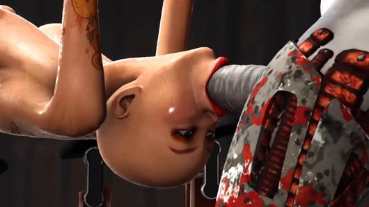 Süper sikiş sistemi ve futa seks robotu iş başında