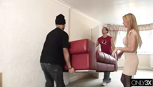 Büyük memeli Paige Ashley çifte penetrasyon anal üçlü grup seks premium düzenleme anal sadece