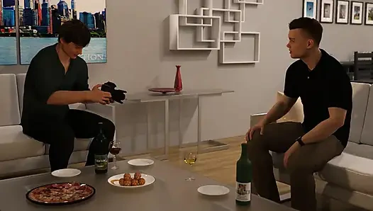 Doğu bloğu: ateşli bir kız arkadaşın onu sikmek isteyen sert yaraklı azgın misafirini çekmesi - bölüm 40