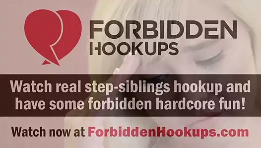 Busty sarışın üvey kardeşinin büyük horoz tarafından becerdin alır