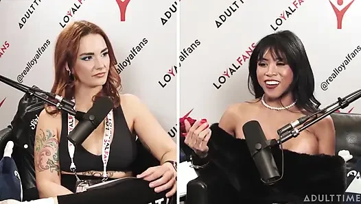 Ember Snow en sevdiği baharatlı oyuncaklarını ve tekniklerini ortaya çıkarıyor! | Adult Time Podcast