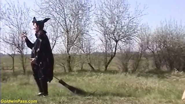 Hairy 86 years old witch rough outdoor fucked