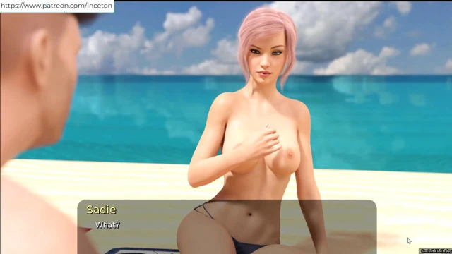 Summer mia ile plajda onu parmakladık