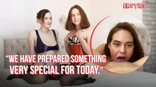 Ersties - ateşli lezbiyenler Anca ve Alexa için işler sapıklık yapıyor
