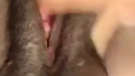 Siyah kedi ile sextoy mastürbasyon yapmak