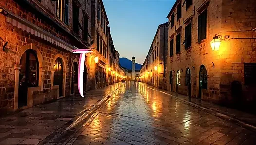 Gece geç saatlerde bir binanın çatısında, şehvetli sırrını paylaşmak ister misin?