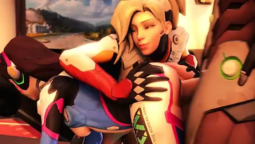 Dul kadın d.va ve merhameti izliyor