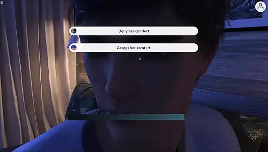 Üvey anne evde yalnızken üvey oğlunun yarağına binmeyi seviyor