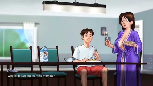 Üvey Kız Kardeşime Büyük Göğüslerine Dokunması İçin Para Verdim - Summertime Saga