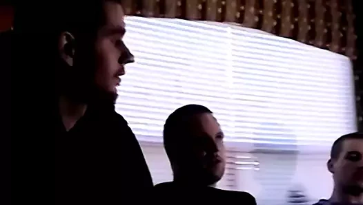 Amateur dudes enjoying some jerkoff and fellatio time