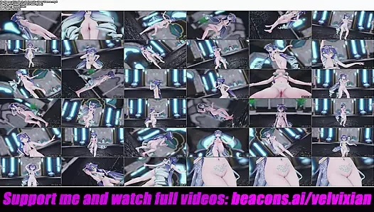 Mayo giymiş laila - seksi dans (3 boyutlu hentai)