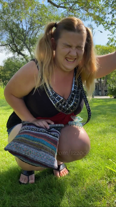 Dışarıda Üç Yoğun Orgazm - We-Vibe Vibratörle Kenarına Gelme - Tombul Şişman Kıvrımlı BBW MILF O Yüzü - Marie Sergileme Fetişi | Bölüm 1