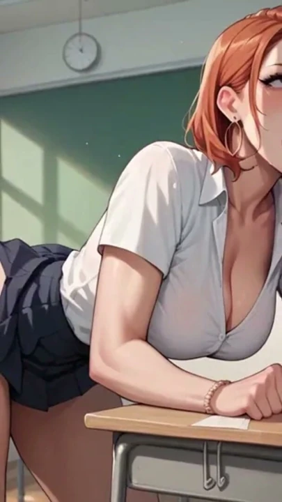 Kırmızı Sarylı Seksi Öğretmen Akıllı Erkek Meslektaşıyla Sınıfta Sikişiyor - Sınıf Hikayesi | Bölüm 1
