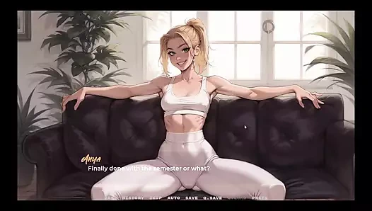 My New Girlfriend Taboo Hentai Game Ep.2 Small Tits Stepsis and Stepmom MILF Are Teasing Me in Swimsuit!