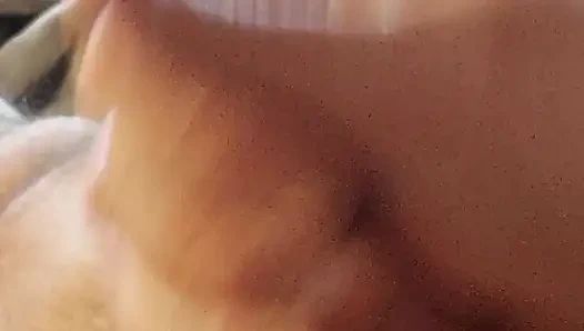 Gerçekten çok fazla meyve suyu boşalıyor