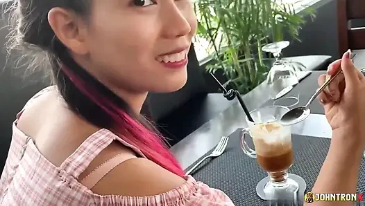 Johntronx - mükemmel bir Taylandlı amatör sikiliyor ve dölleniyor