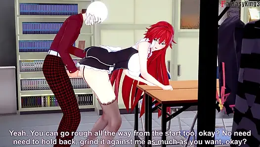Rias gremory hizmetçi cosplay seks - dxd ntr çılgınlığı serisi