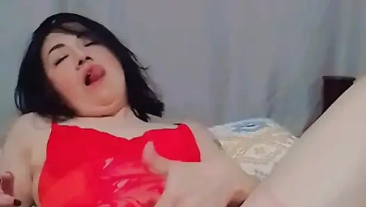 Dulceivanka'nın baştan çıkarıcı pembe amcığı