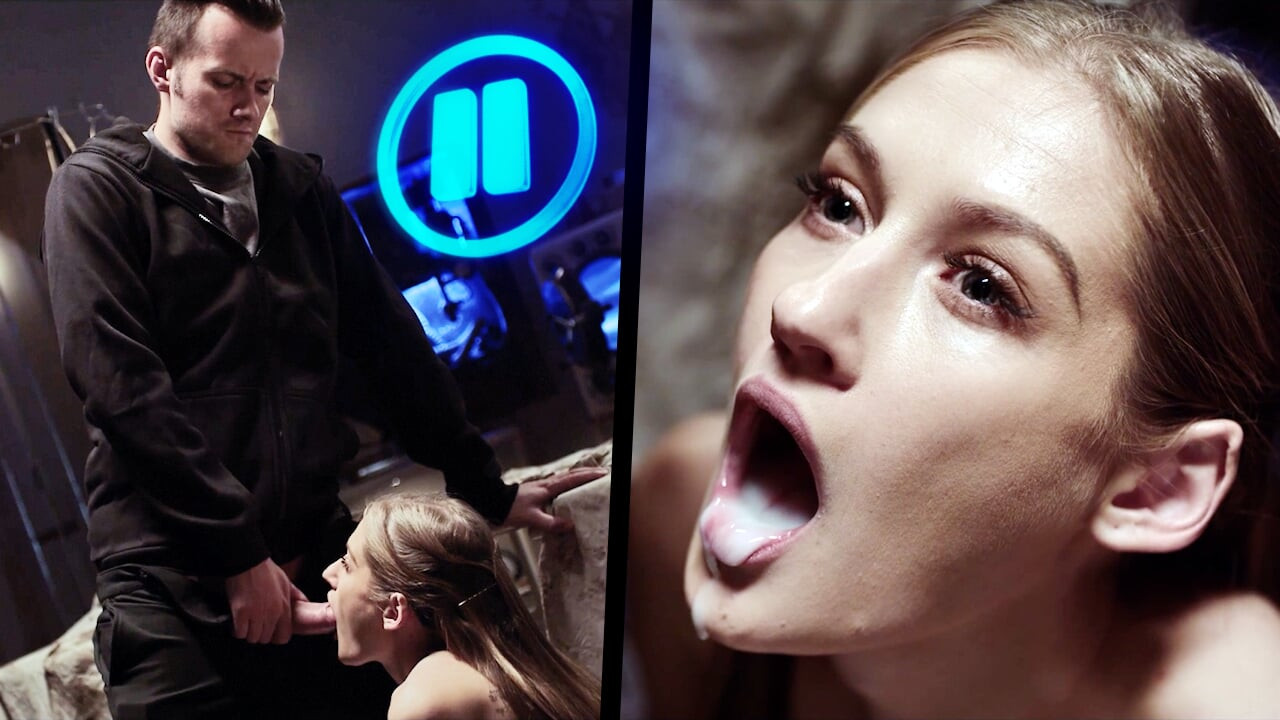 Paranormal Spirit Tiffany Tatum Teen Ghost Frozen & Pounded - Time Stop Freeze Fantasy Porn - Blowjob
