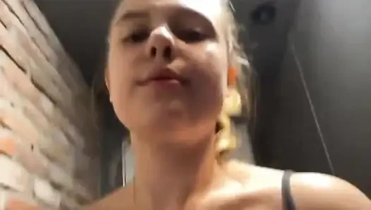 Extreme public fucking in the gym