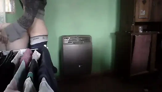 Fırının yanında mutfakta seks yapıyoruz