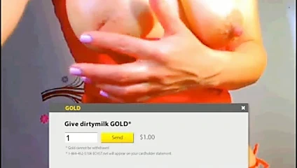 Web kamerası süt göğüsleri