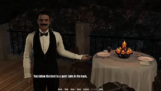 Büyükannenin evi: genç adam ve güzel olgun orta yaşlı seksi kadın romantik bir randevuda bölüm 56