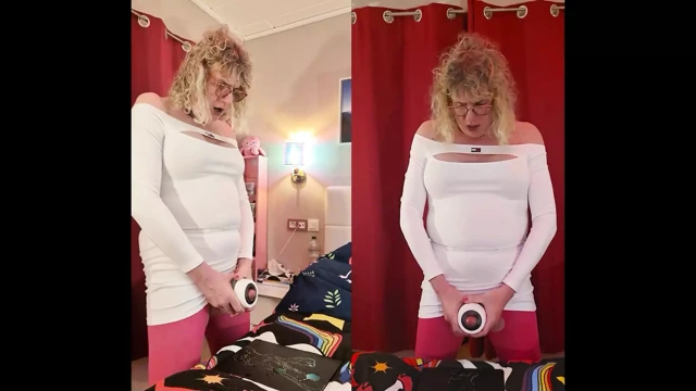Ts Lilly Sophie beyaz elbisesiyle büyük göğüsleri ve sert kızlarla oynuyor ve mastürbasyon yapıyor ve boşalıyor