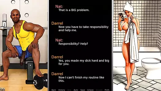 Bir çiftin aşk ve şehvet düeti: hint desi sıcak karısı ve büyük bir siyah horoz sevgilisi-ep17