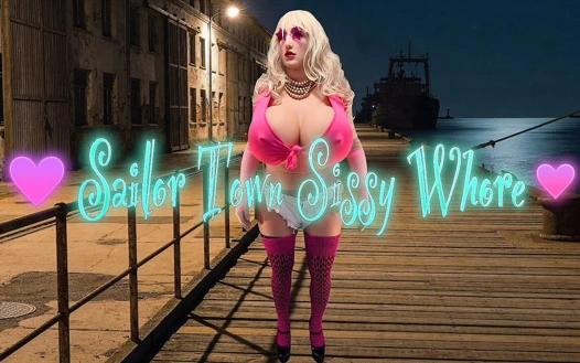 Sailor Town kadın kılıklı fahişe