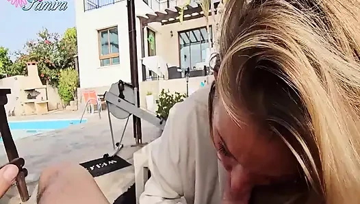 Sahilden bir yabancıyı sikmek için aldım