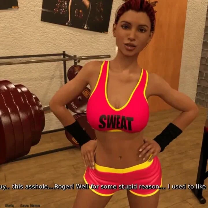 Kalbin olduğu yerde: adam ve spor salonunda yaramaz seksi bir kız ep.14