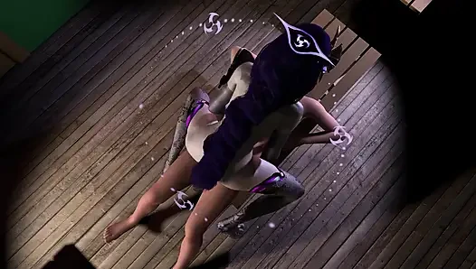 Shogun Raiden ateşli bir kız - genshin impact hentai