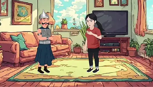 Büyük yarakla sikişen yeni evli evli Hintli genç kız sikiliyor