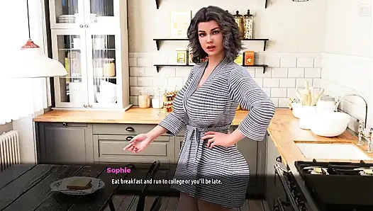 Sunvilleli orta yaşlı seksi kadınlar: kolejin ilk günü ve bundan nefret ediyorum bölüm 4