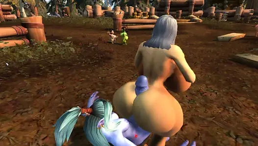 Bir futa trol üzerinde insan taşlama