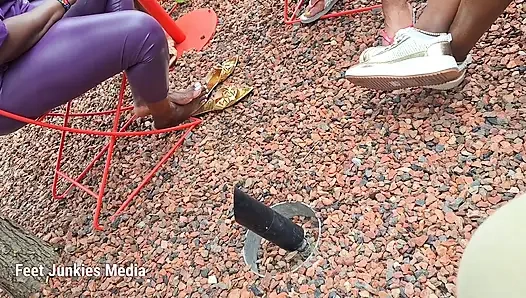 Essence Feet on Convention Center Blvd