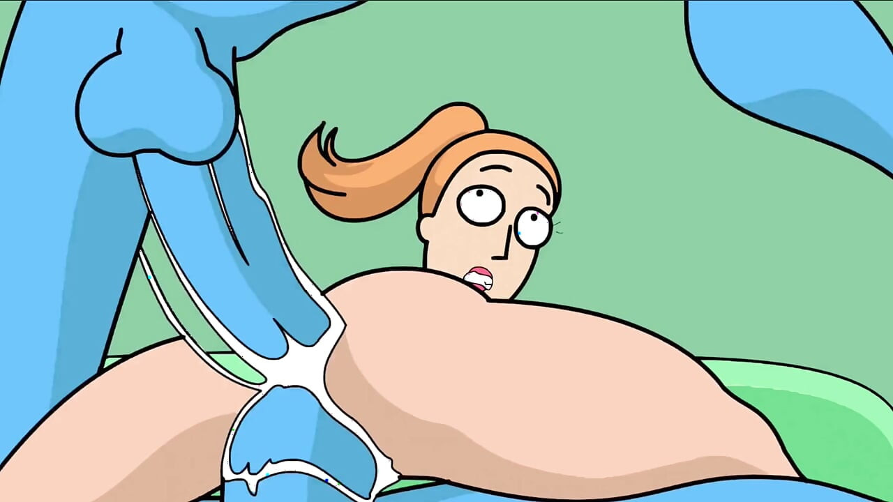 Summer ve meeseeks partisi - anal seks (parodi çizgi film 3 boyutlu)