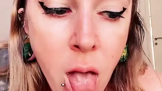 Amcık oyunu ve gırtlağına kadar alma