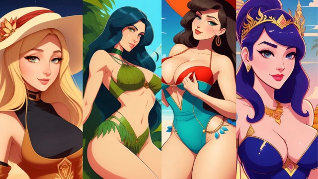 Yapay zeka oluşturulmuş Rus güzellik paketi bölüm 1