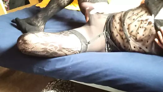 Sulu naylon boşalma 50