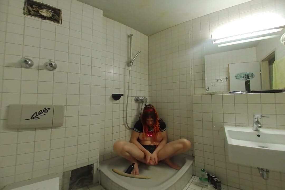 Jasmine_dlight - duşta derin çift dildo vr180