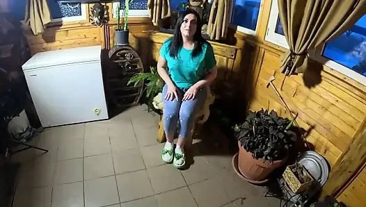 Sorry About My Boss - Shiny Jeans Cameltoe, Deep Blowjob and Wet Squirt Apology