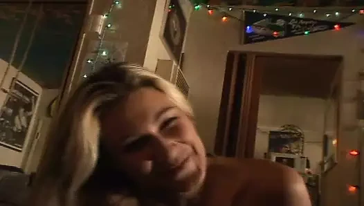 Tatlı sarışın Cindy Crawford'un mastürbasyonu