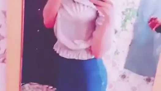 Aze tiktok kızı naylon ayaklar