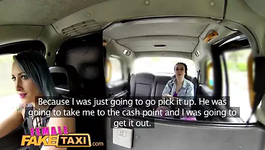 Kadın sahte taksi lezbiyen sıkı kedi sikme ile bir kayış üzerinde