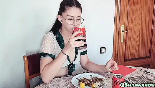 Discreetly Erupting with Fried Anchovies