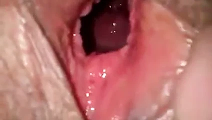 tiefer Einblick nach dem fick